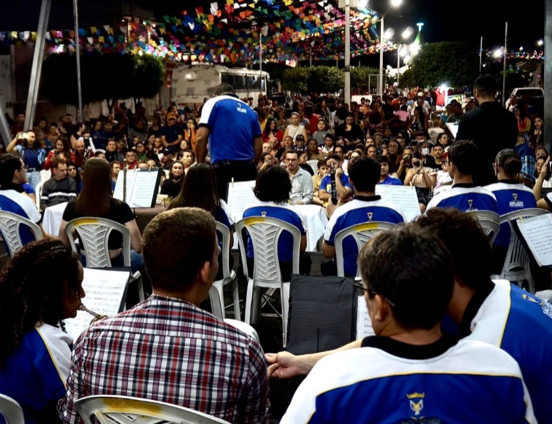 Encontro de Filarmnicas marca as celebraes do So Pedro em So Jos do Sabugi