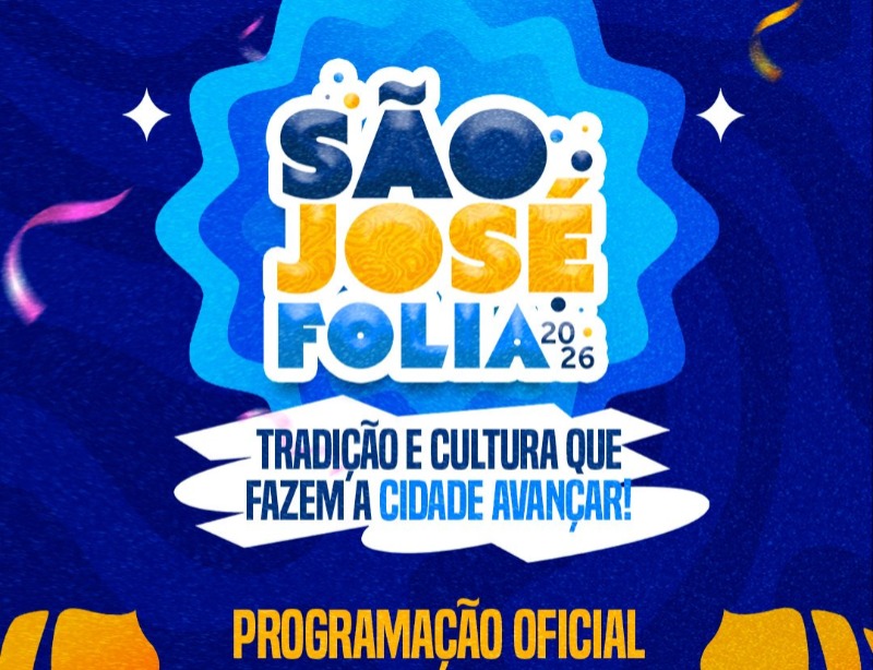 Programa��o do S�o Jos� Folia 2026 mant�m tradi��o com valoriza��o dos blocos carnavalescos e fomento � cultura