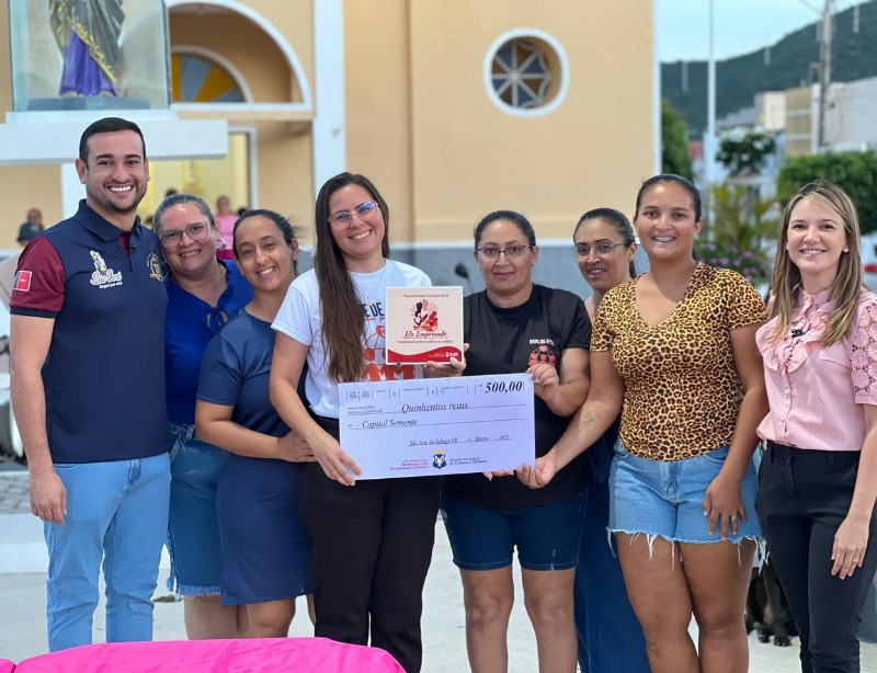 Capital Semente: programa incentiva empreendedorismo feminino em S�o Jos� do Sabugi