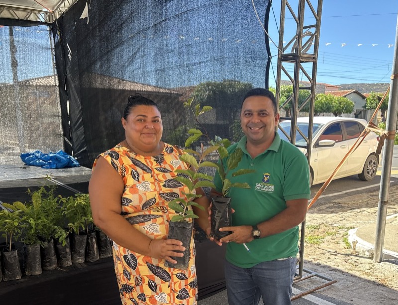 S�o Jos� Cidade Verde: a��o de doa��o de mudas refor�a compromisso ambiental e sustent�vel